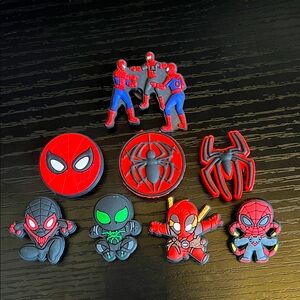 Spider-Man Shoe Charms Set